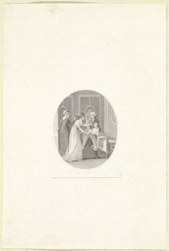 Title page for: August Lafontaine, 'The Singular', 1803