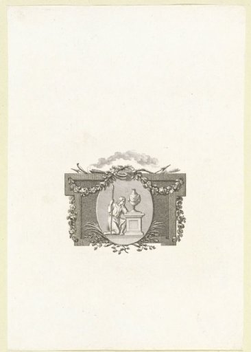 Title page for: M. Nieuwenhuijzen, 'Songs', 1784