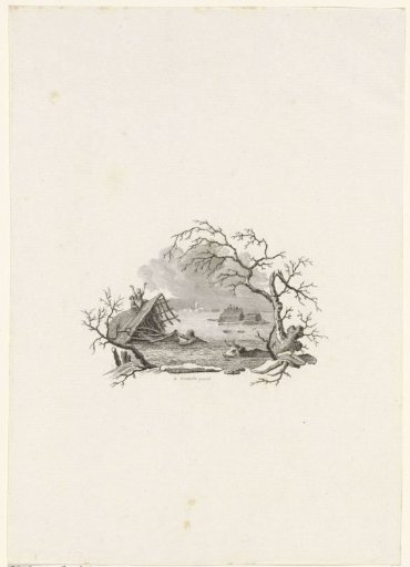 Title page for: K. W. Bilderdijk, 'The Flood', 1809