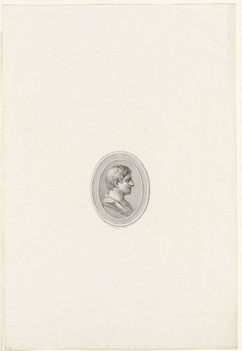 Portrait of a man in profile