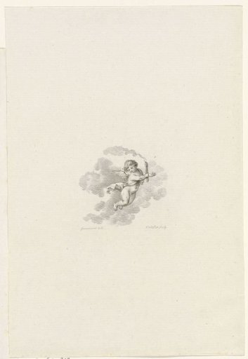 Putto with a torch