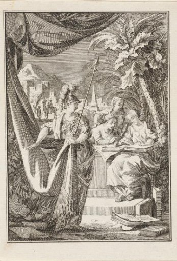 Title page for: 'Contemporary History of the Arabs, part 2', 1765