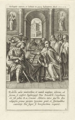 Conversation between Saint Norbert and Abbot Connon