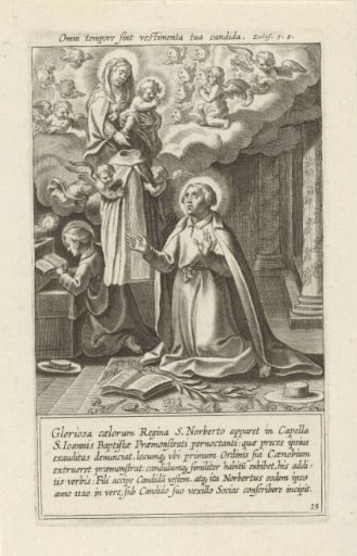Vision of the Virgin Mary with the Christ Child