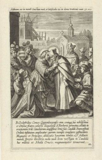 Meeting Between Count Godfrey of Cappenberg and Saint Norbert