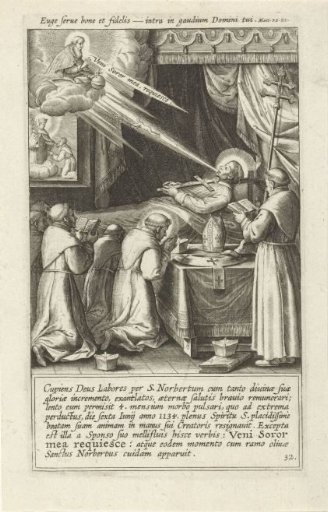 Deathbed of Saint Norbert