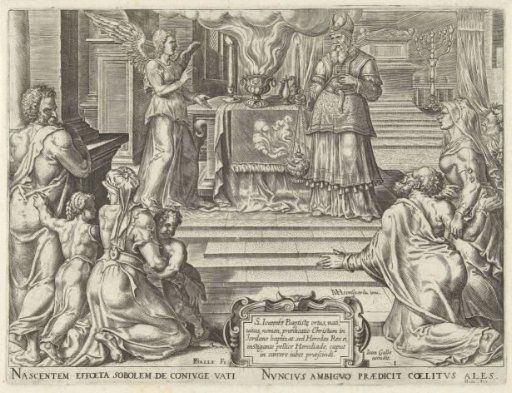 Gabriel Appears to Zechariah