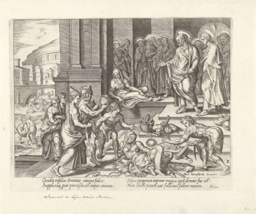 Ananias and Sapphira