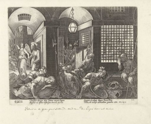 Peter Freed from Prison by an Angel