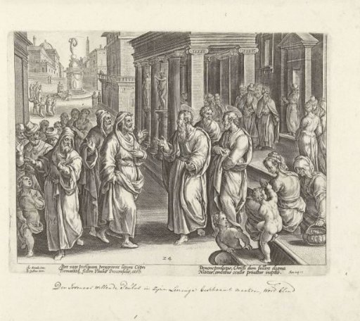 Paul Disputing with the Sorcerer Elymas