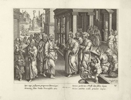 Paul Disputing with the Sorcerer Elymas