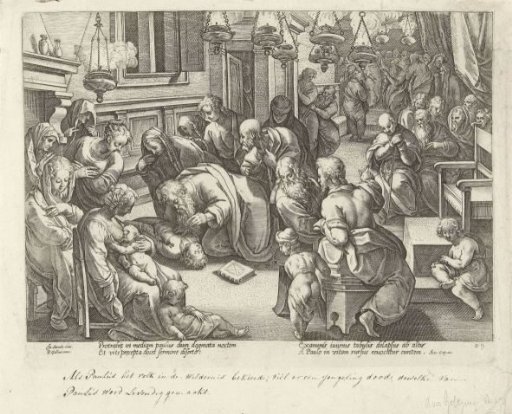 Paul Raising Eutychus from the Dead