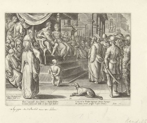 Paul before Festus and Agrippa