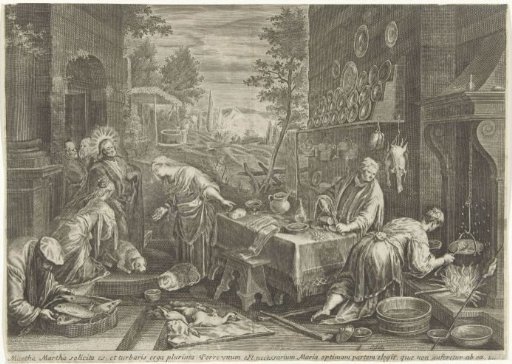 Christ in the House of Martha and Mary