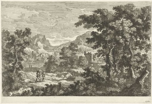 Landscape with Christ and the Disciples on the Road to Emmaus