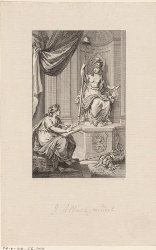 Personification of History and the Dutch Maiden