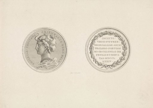 Medal with the inscription 'Societas Indicana Orientalis'