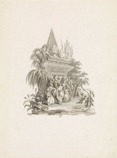 Mourning family at a grave
