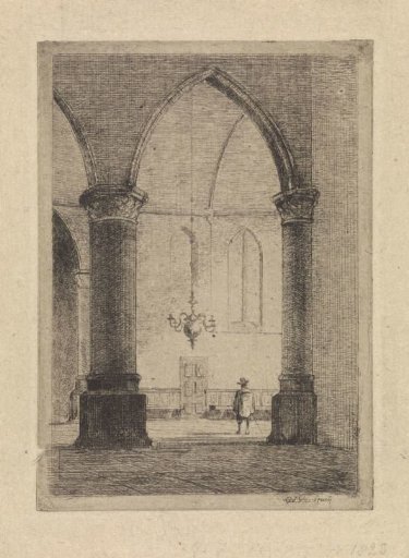 Man in a Church Interior