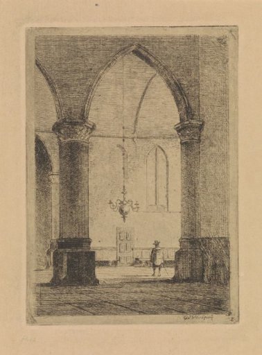 Man in a Church Interior