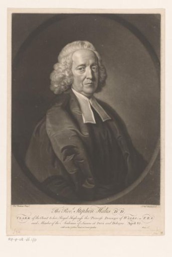 Portrait of Stephen Hales