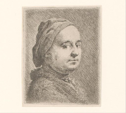 Portrait of a Man with Cap and Fur Coat