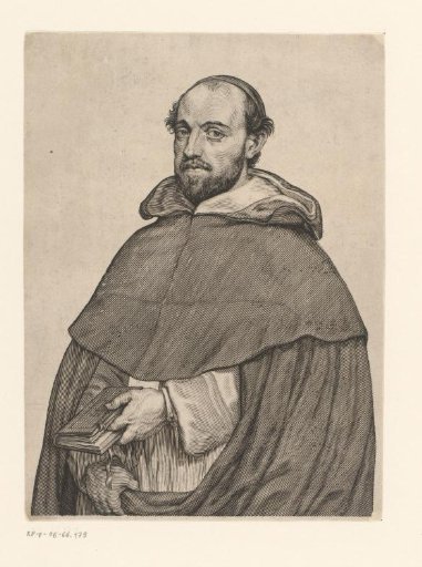 Portrait of a prelate with a book in his hand
