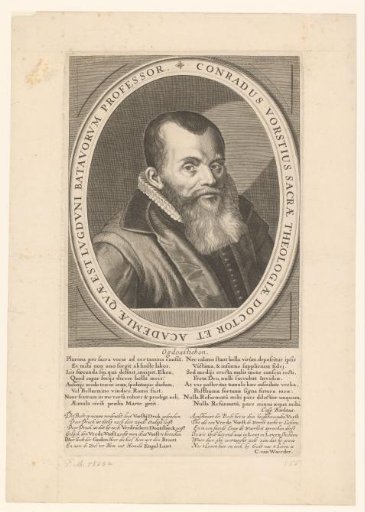 Portrait of Conradus Vorstius