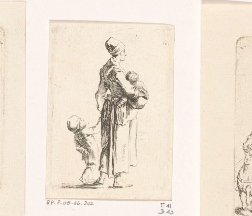 Woman with Two Children