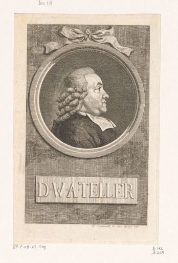 Portrait of Wilhelm Abraham Teller