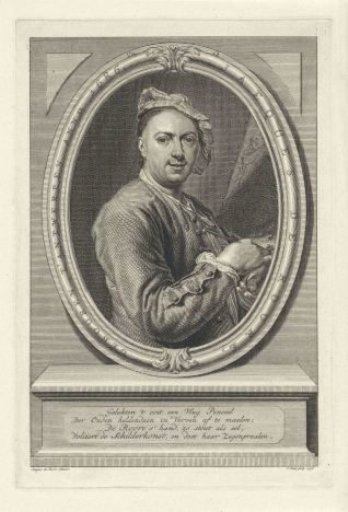 Portrait of the painter Jacques Ignatius de Roore