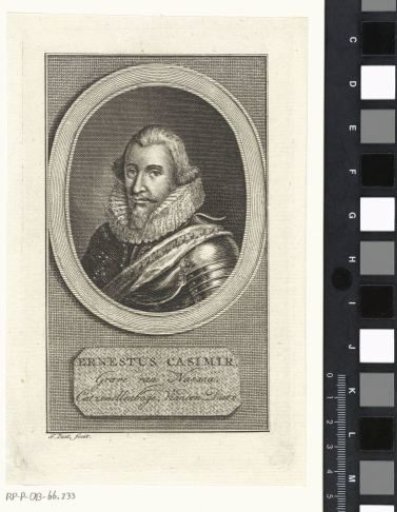 Portrait of Ernst Casimir, Count of Nassau-Dietz