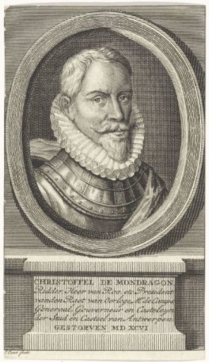 Portrait of Cristóbal de Mondragón y Otalora