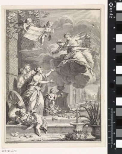 Poetry in conversation with allegorical figures