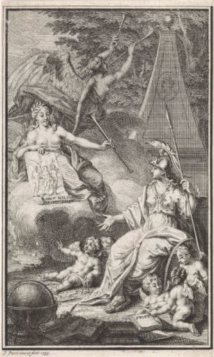 Allegorical Representation with Minerva in a Landscape