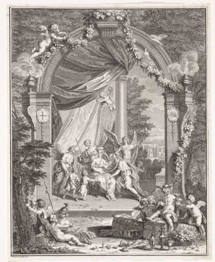 Allegorical Representation on the Occasion of a Wedding
