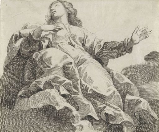 Detail of the coronation of Maria