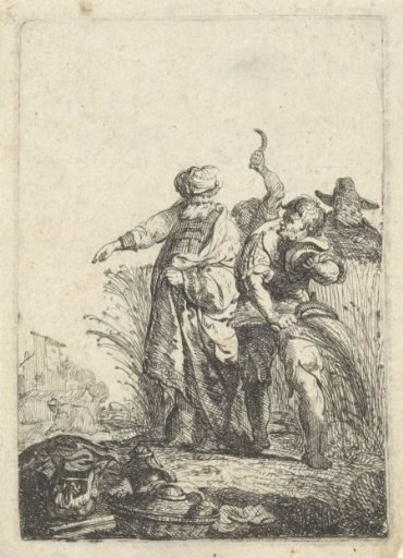 Ruth Gleaning in the Field of Boaz