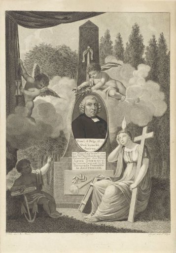 Allegorical Memorial for Jacob Dermout