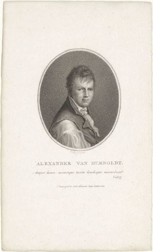 Portrait of Alexander van Humboldt