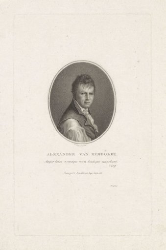 Portrait of Alexander van Humboldt