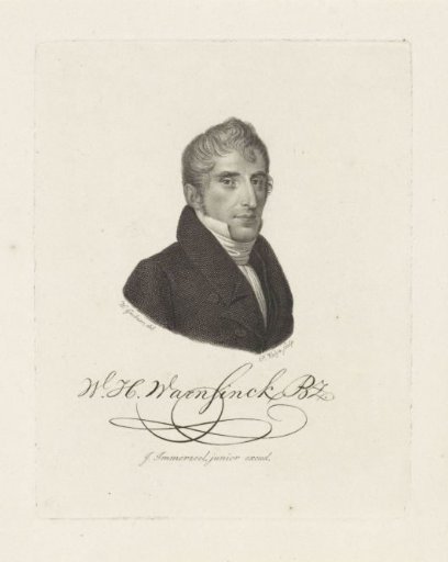 Portrait of Willem Hendrik Warnsinck