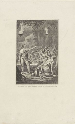 Conspiracy of Claudius Civilis with the Batavians in the Schakerbos