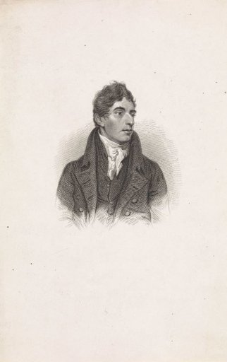 Portrait of the English writer Robert Southey