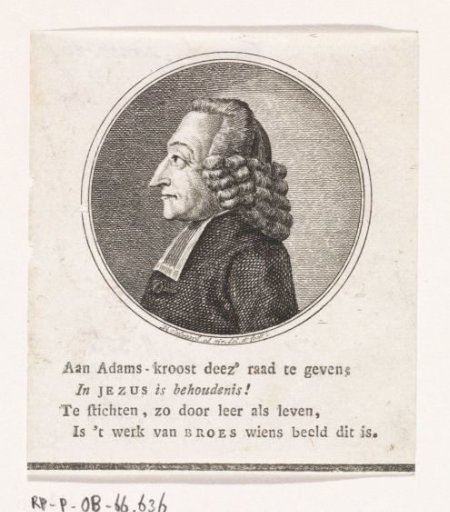 Portrait of Petrus Broes