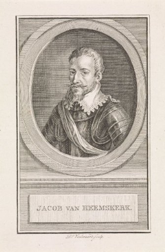 Portrait of the admiral Jacob van Heemskerck