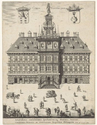 View of the Old Town Hall in Vlissingen