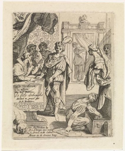 The Prodigal Son Receives His Inheritance