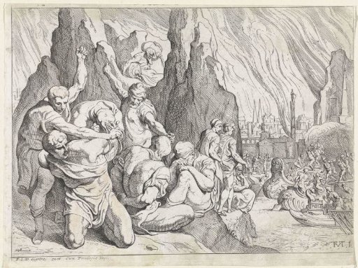 The Greeks Embark After the Fall of Troy
