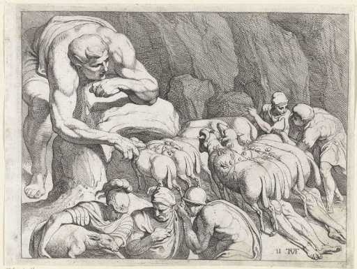 Odysseus Escapes from the Cave of Polyphemus